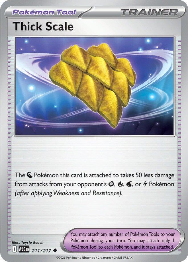 Thick Scale (211/217) [Mega Evolution: Ascended Heroes] | Exor Games New Glasgow