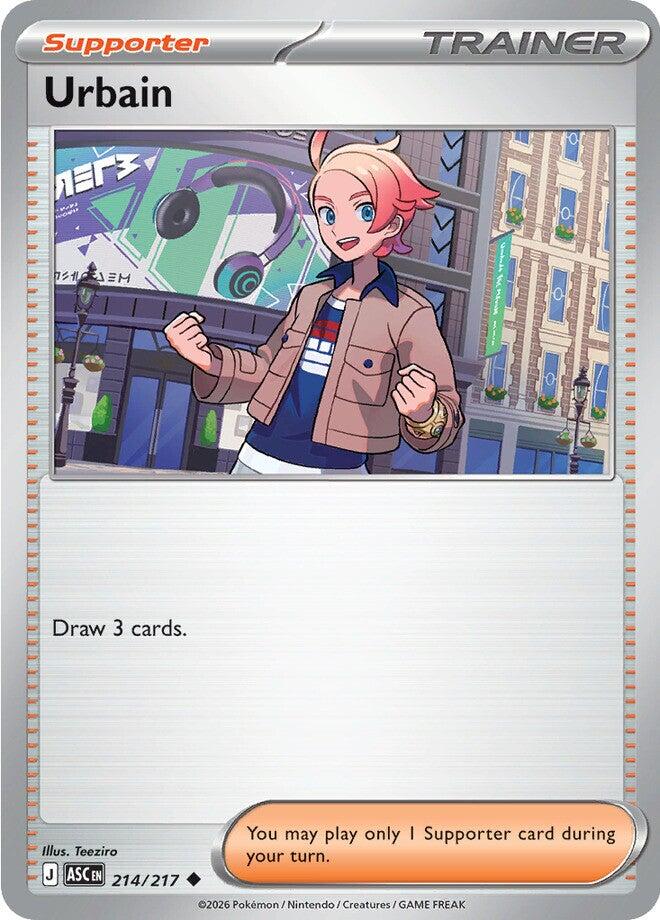 Urbain (214/217) [Mega Evolution: Ascended Heroes] | Exor Games New Glasgow