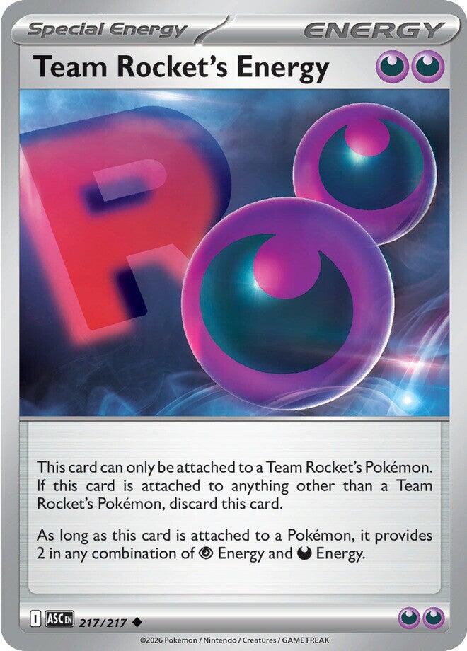Team Rocket's Energy (217/217) [Mega Evolution: Ascended Heroes] | Exor Games New Glasgow