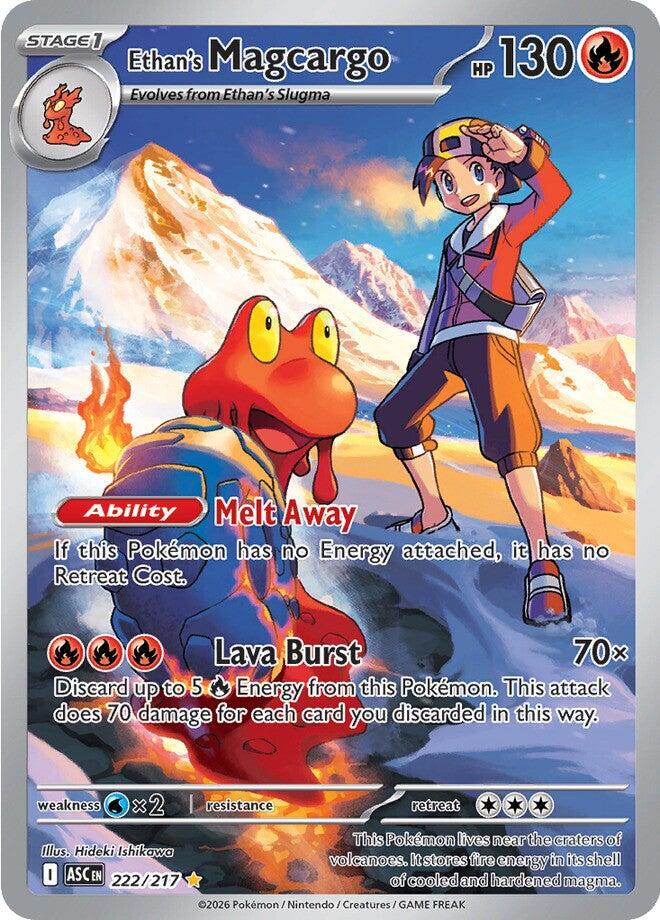 Ethan's Magcargo (222/217) [Mega Evolution: Ascended Heroes] | Exor Games New Glasgow