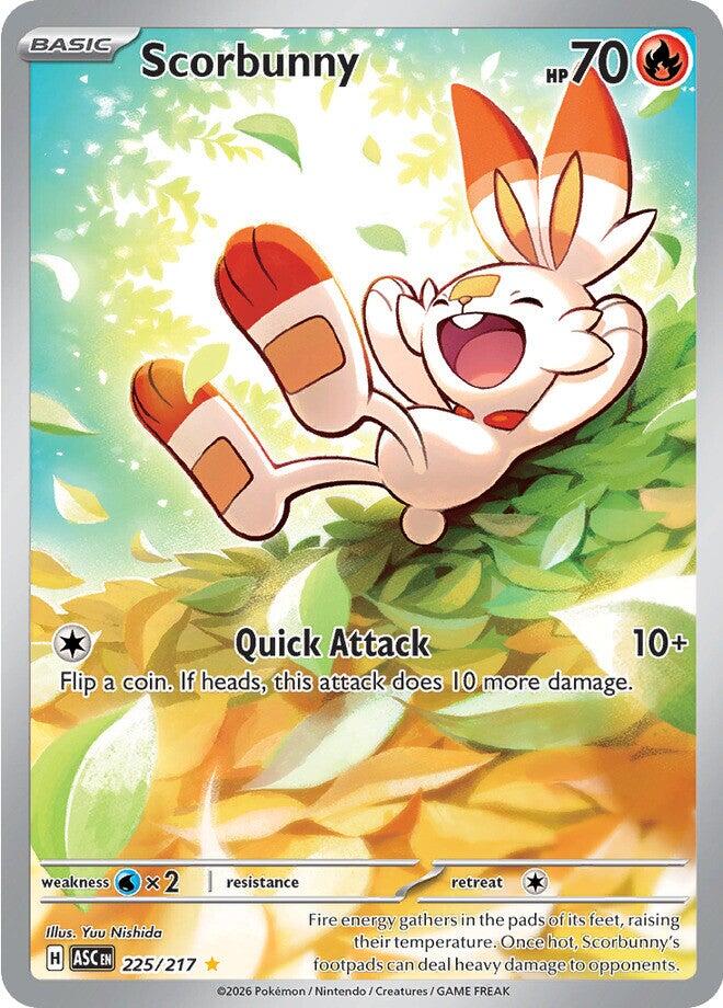 Scorbunny (225/217) [Mega Evolution: Ascended Heroes] | Exor Games New Glasgow