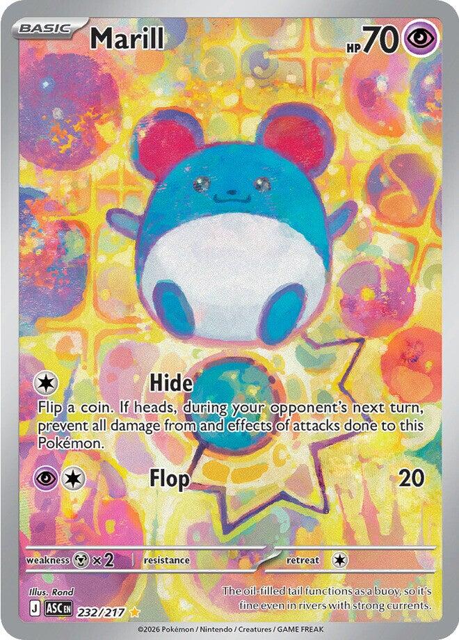 Marill (232/217) [Mega Evolution: Ascended Heroes] | Exor Games New Glasgow
