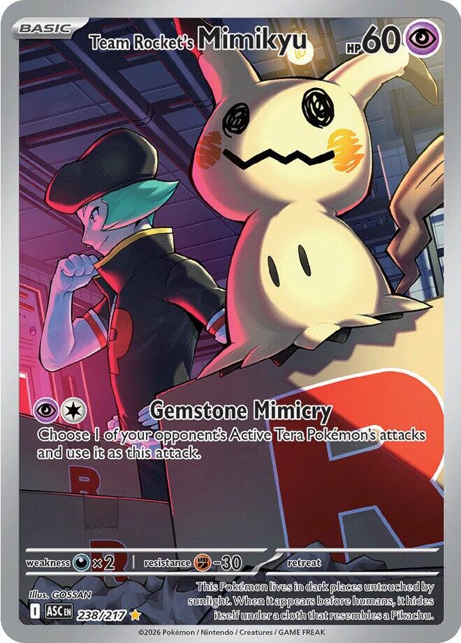 Team Rocket's Mimikyu (238/217) [Mega Evolution: Ascended Heroes] | Exor Games New Glasgow