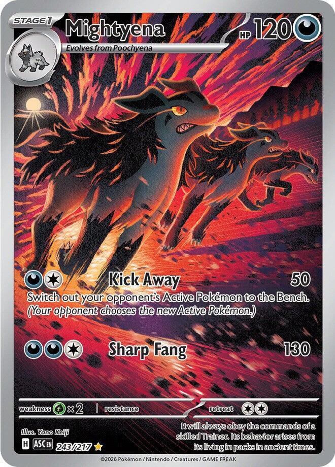 Mightyena (243/217) [Mega Evolution: Ascended Heroes] | Exor Games New Glasgow