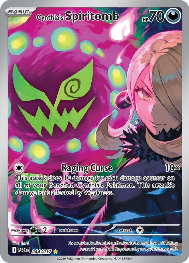 Cynthia's Spiritomb (244/217) [Mega Evolution: Ascended Heroes] | Exor Games New Glasgow