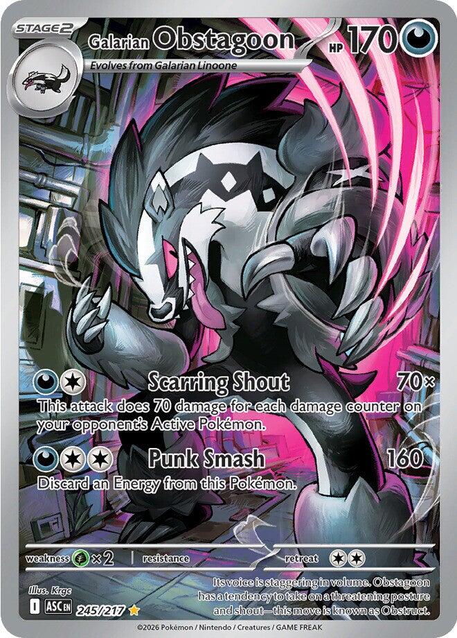 Galarian Obstagoon (245/217) [Mega Evolution: Ascended Heroes] | Exor Games New Glasgow