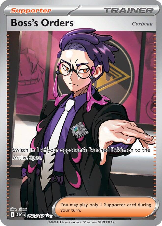 Boss's Orders [Corbeau] - 256/217 [Mega Evolution: Ascended Heroes] | Exor Games New Glasgow