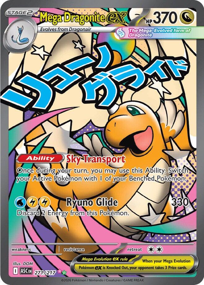 Mega Dragonite ex (271/217) [Mega Evolution: Ascended Heroes] | Exor Games New Glasgow