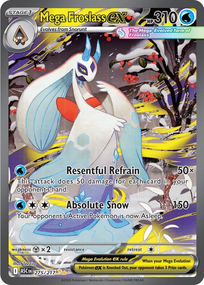 Mega Froslass ex (275/217) [Mega Evolution: Ascended Heroes] | Exor Games New Glasgow