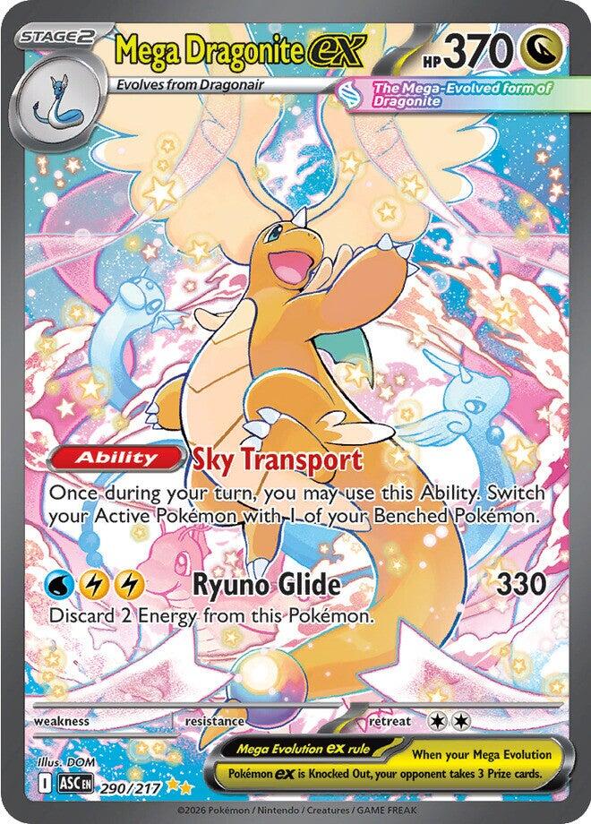 Mega Dragonite ex (290/217) [Mega Evolution: Ascended Heroes] | Exor Games New Glasgow