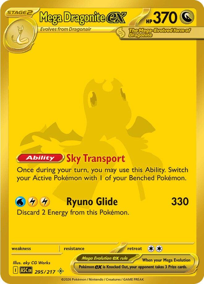 Mega Dragonite ex (295/217) [Mega Evolution: Ascended Heroes] | Exor Games New Glasgow