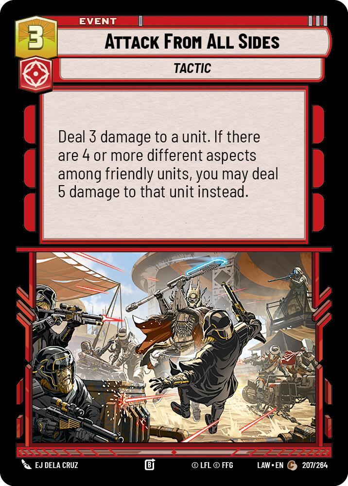 Attack From All Sides (207/264) (207/264) [A Lawless Time] | Exor Games New Glasgow