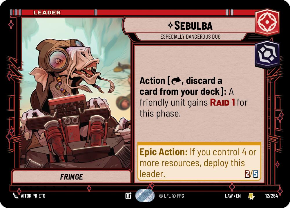 Sebulba - Especially Dangerous Dug (12/264) (12/264) [A Lawless Time] | Exor Games New Glasgow