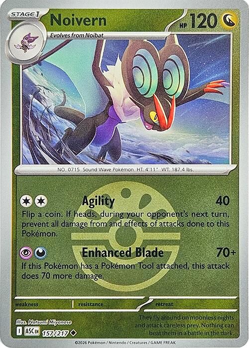 Noivern (157/217) (Friend Ball) [Mega Evolution: Ascended Heroes] | Exor Games New Glasgow