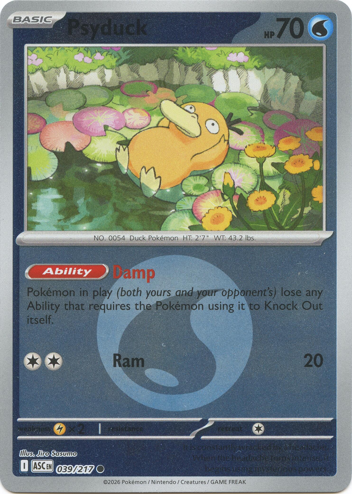 Psyduck (039/217) (Energy Symbol Pattern) [Mega Evolution: Ascended Heroes] | Exor Games New Glasgow