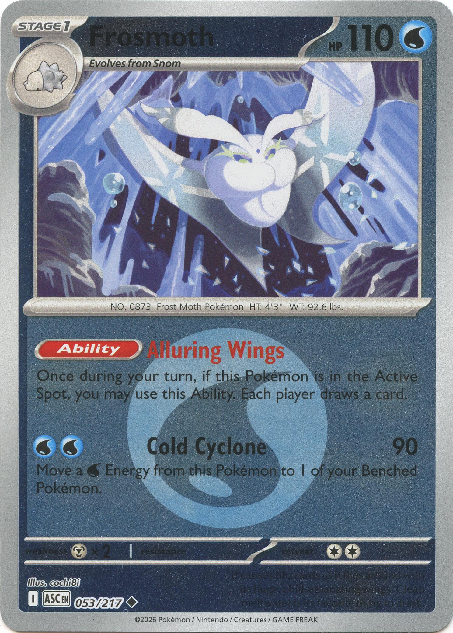 Frosmoth (053/217) (Energy Symbol Pattern) [Mega Evolution: Ascended Heroes] | Exor Games New Glasgow