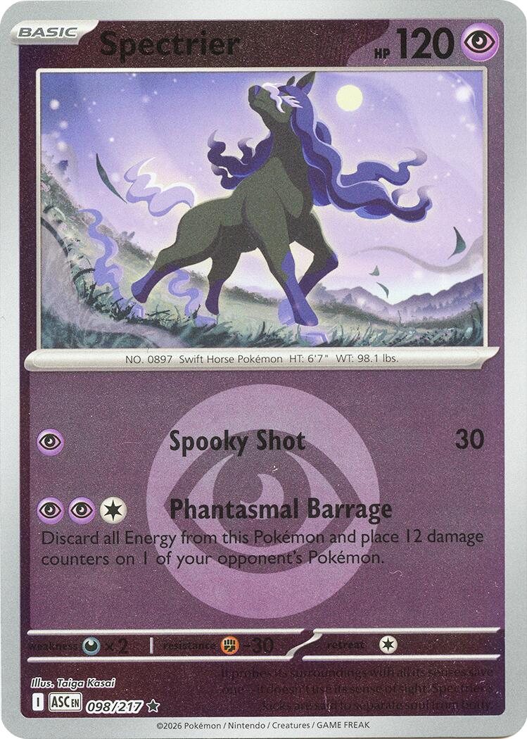 Spectrier (098/217) (Energy Symbol Pattern) [Mega Evolution: Ascended Heroes] | Exor Games New Glasgow