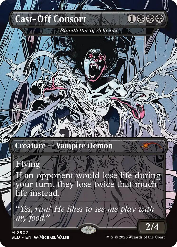 Cast-Off Consort - Bloodletter of Aclazotz [Secret Lair Drop Series] | Exor Games New Glasgow