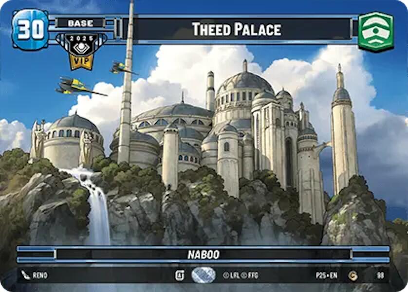 Theed Palace (98) (Galactic Championship VIP) (98) [Organized Play Promos] | Exor Games New Glasgow