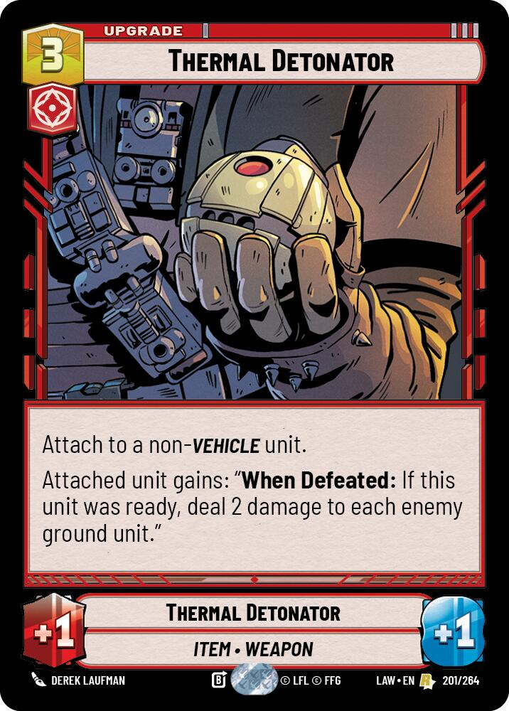 Thermal Detonator (201/264) (201/264) [A Lawless Time] | Exor Games New Glasgow
