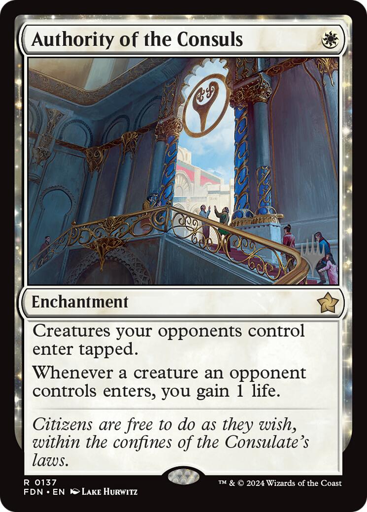 Authority of the Consuls [Lorwyn Eclipsed Promos] | Exor Games New Glasgow
