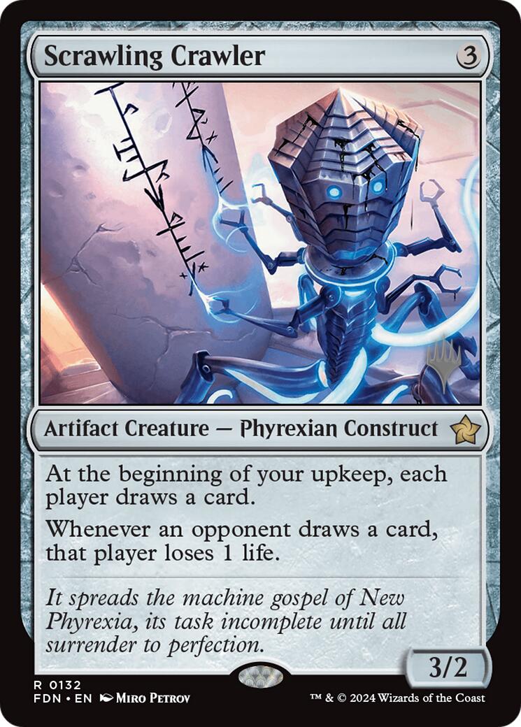 Scrawling Crawler [Lorwyn Eclipsed Promos] | Exor Games New Glasgow