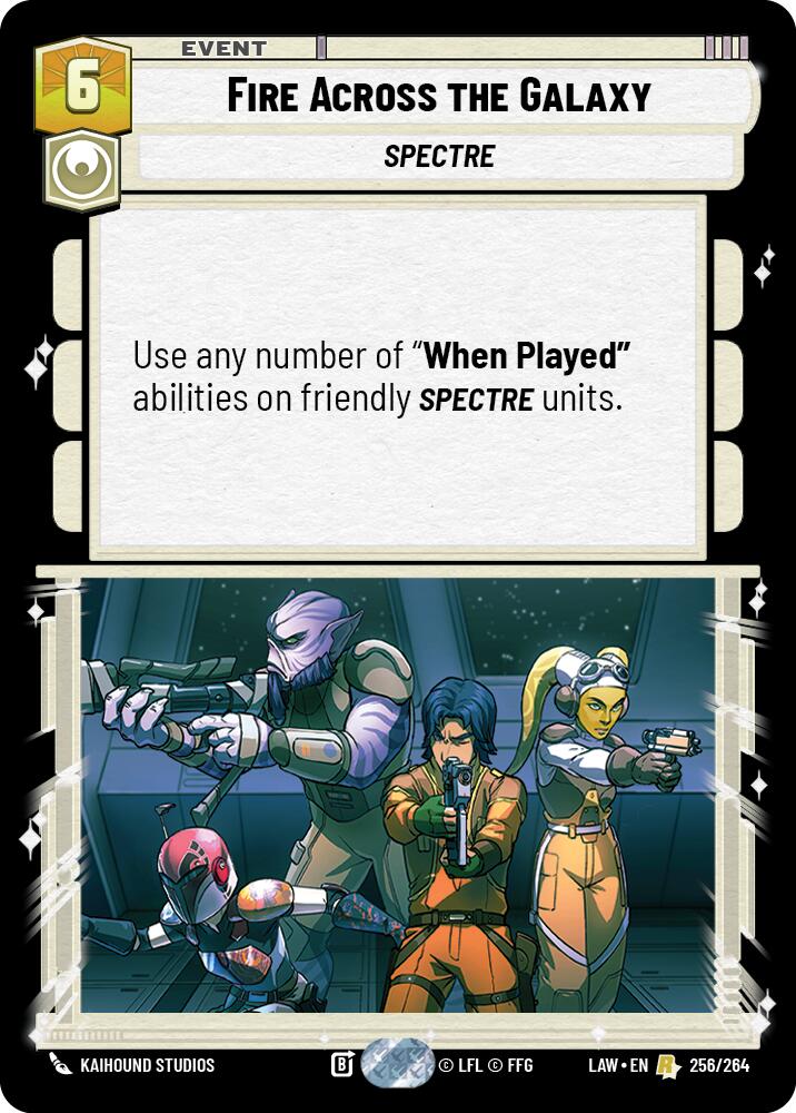 Fire Across the Galaxy (256/264) (256/264) [A Lawless Time] | Exor Games New Glasgow