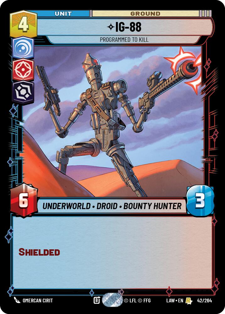 IG-88 -Programmed to Kill (42/264) (42/264) [A Lawless Time] | Exor Games New Glasgow