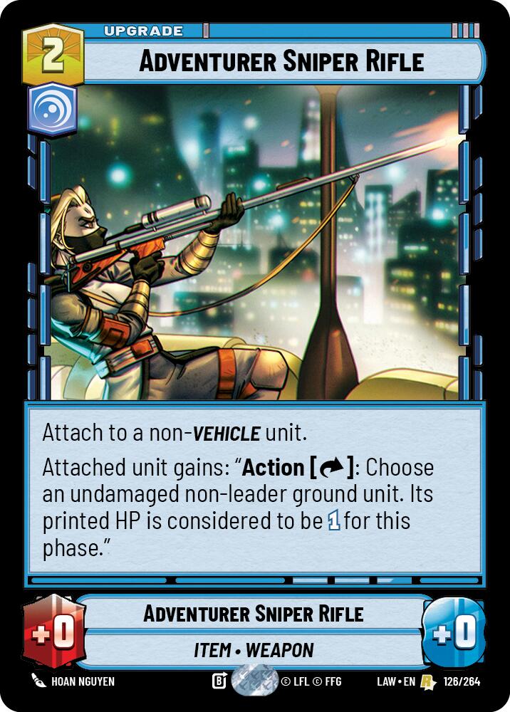 Adventurer Sniper Rifle (126/264) (126/264) [A Lawless Time] | Exor Games New Glasgow
