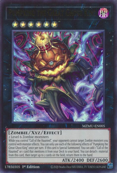 Pumpking the Great Ghost King [MZMU-EN005] Ultra Rare | Exor Games New Glasgow