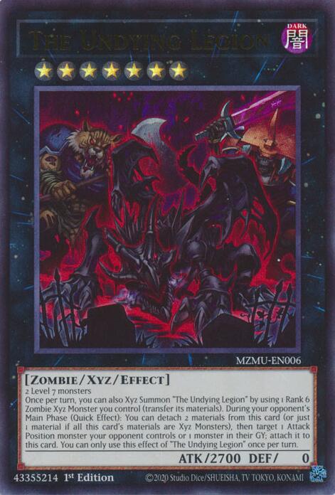 The Undying Legion [MZMU-EN006] Ultra Rare | Exor Games New Glasgow