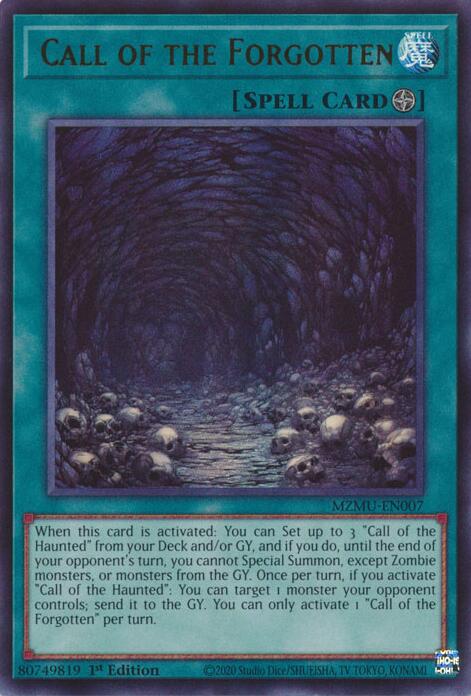 Call of the Forgotten [MZMU-EN007] Ultra Rare | Exor Games New Glasgow
