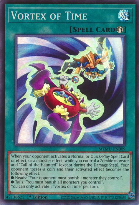 Vortex of Time [MZMU-EN009] Super Rare | Exor Games New Glasgow