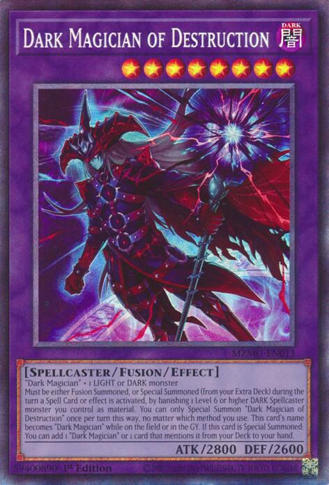Dark Magician of Destruction (Collector's Rare) [MZMU-EN011] Collector's Rare | Exor Games New Glasgow