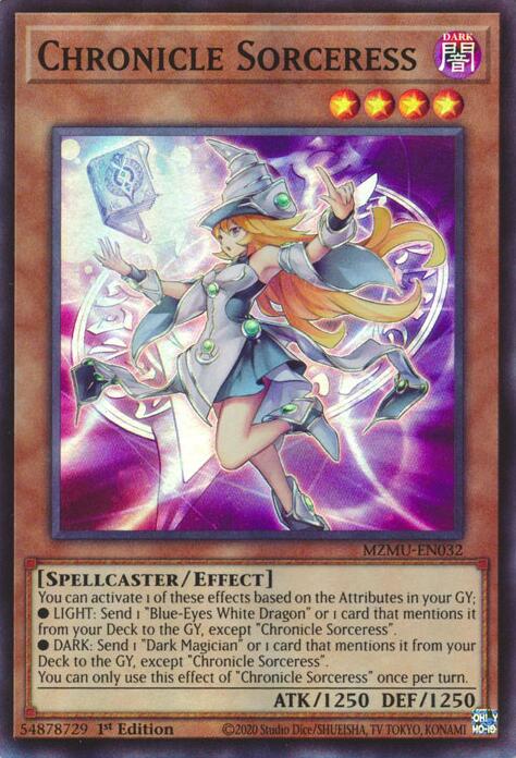 Chronicle Sorceress [MZMU-EN032] Super Rare | Exor Games New Glasgow