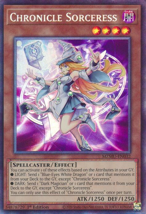 Chronicle Sorceress (Collector's Rare) [MZMU-EN032] Collector's Rare | Exor Games New Glasgow