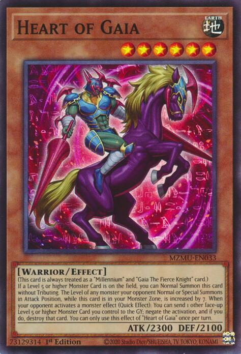 Heart of Gaia [MZMU-EN033] Super Rare | Exor Games New Glasgow