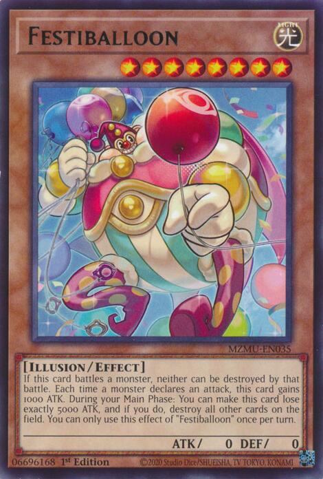 Festiballoon [MZMU-EN035] Rare | Exor Games New Glasgow