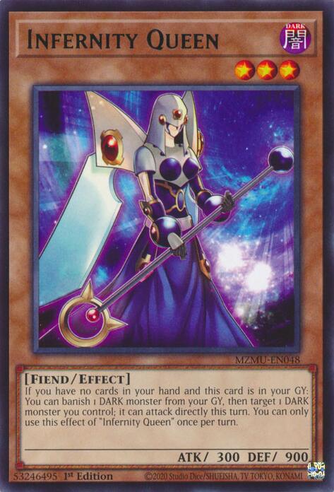 Infernity Queen [MZMU-EN048] Rare | Exor Games New Glasgow