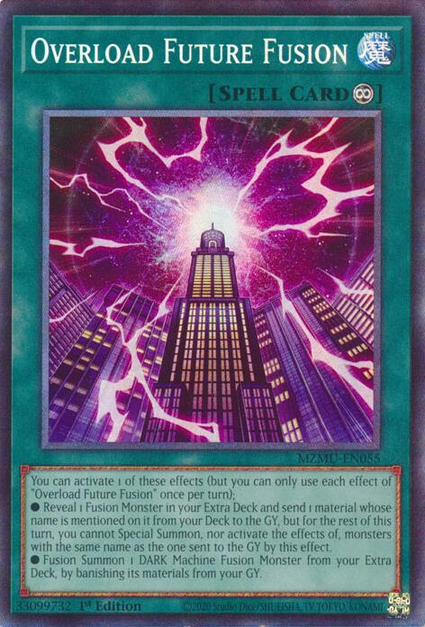 Overload Future Fusion (Collector's Rare) [MZMU-EN055] Collector's Rare | Exor Games New Glasgow