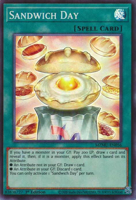 Sandwich Day [MZMU-EN056] Super Rare | Exor Games New Glasgow