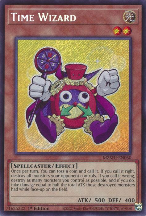Time Wizard [MZMU-EN060] Secret Rare | Exor Games New Glasgow