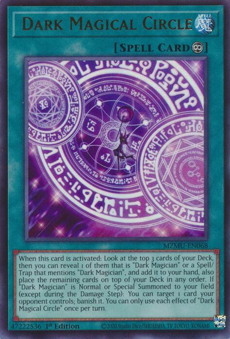 Dark Magical Circle [MZMU-EN068] Ultra Rare | Exor Games New Glasgow