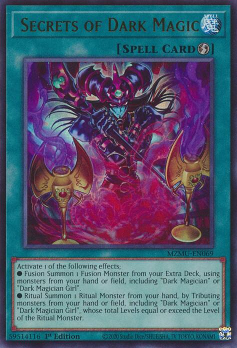 Secrets of Dark Magic [MZMU-EN069] Ultra Rare | Exor Games New Glasgow