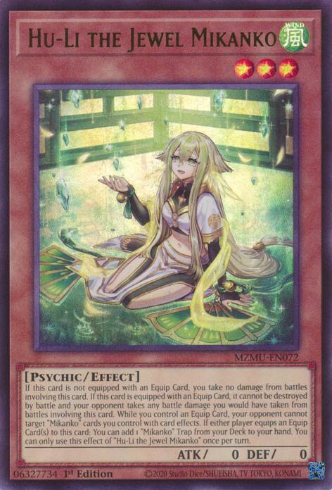 Hu-Li the Jewel Mikanko [MZMU-EN072] Ultra Rare | Exor Games New Glasgow