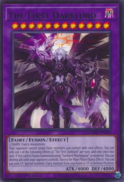 The First Darklord [MZMU-EN100] Rare | Exor Games New Glasgow