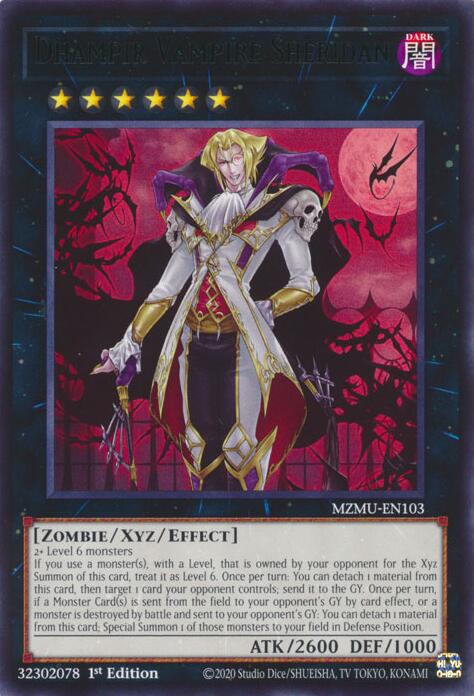 Dhampir Vampire Sheridan [MZMU-EN103] Rare | Exor Games New Glasgow