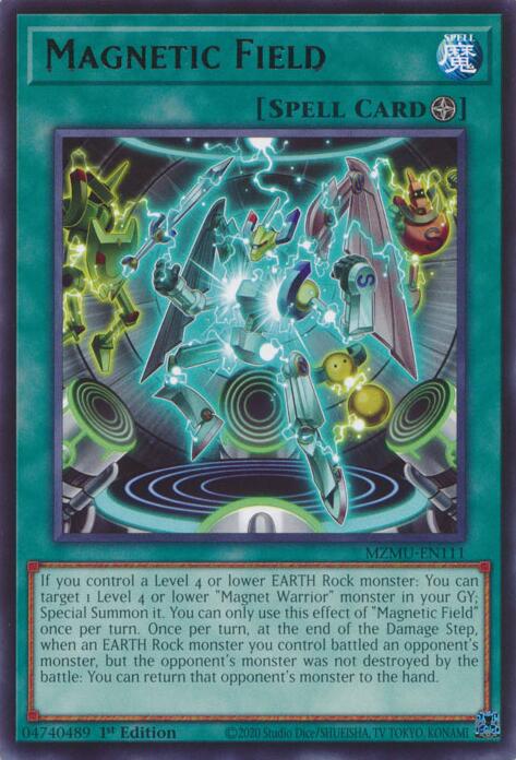 Magnetic Field [MZMU-EN111] Rare | Exor Games New Glasgow