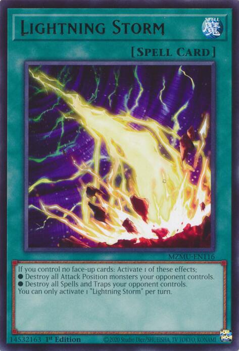 Lightning Storm [MZMU-EN116] Rare | Exor Games New Glasgow