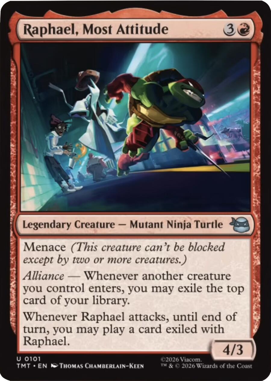 Raphael, Most Attitude [Teenage Mutant Ninja Turtles] | Exor Games New Glasgow